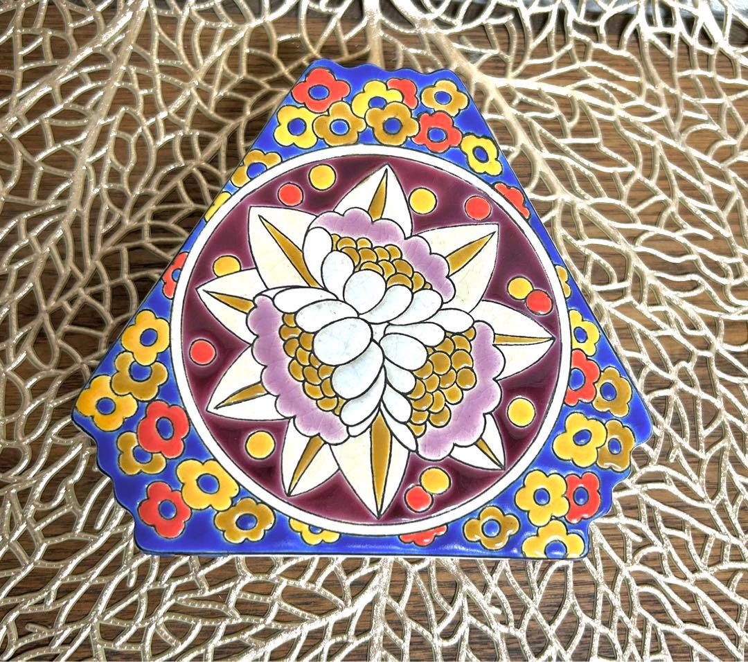 Longwy フランス製 手描エナメル彩色(ロングイ)