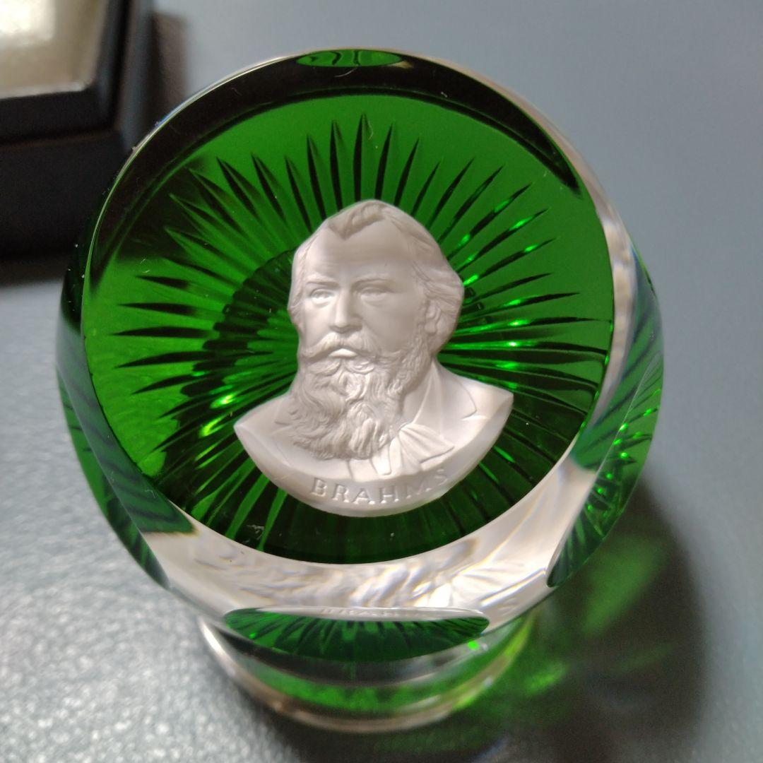 Baccaratバカラペーパーウェイト ヨハネス・ブラームス