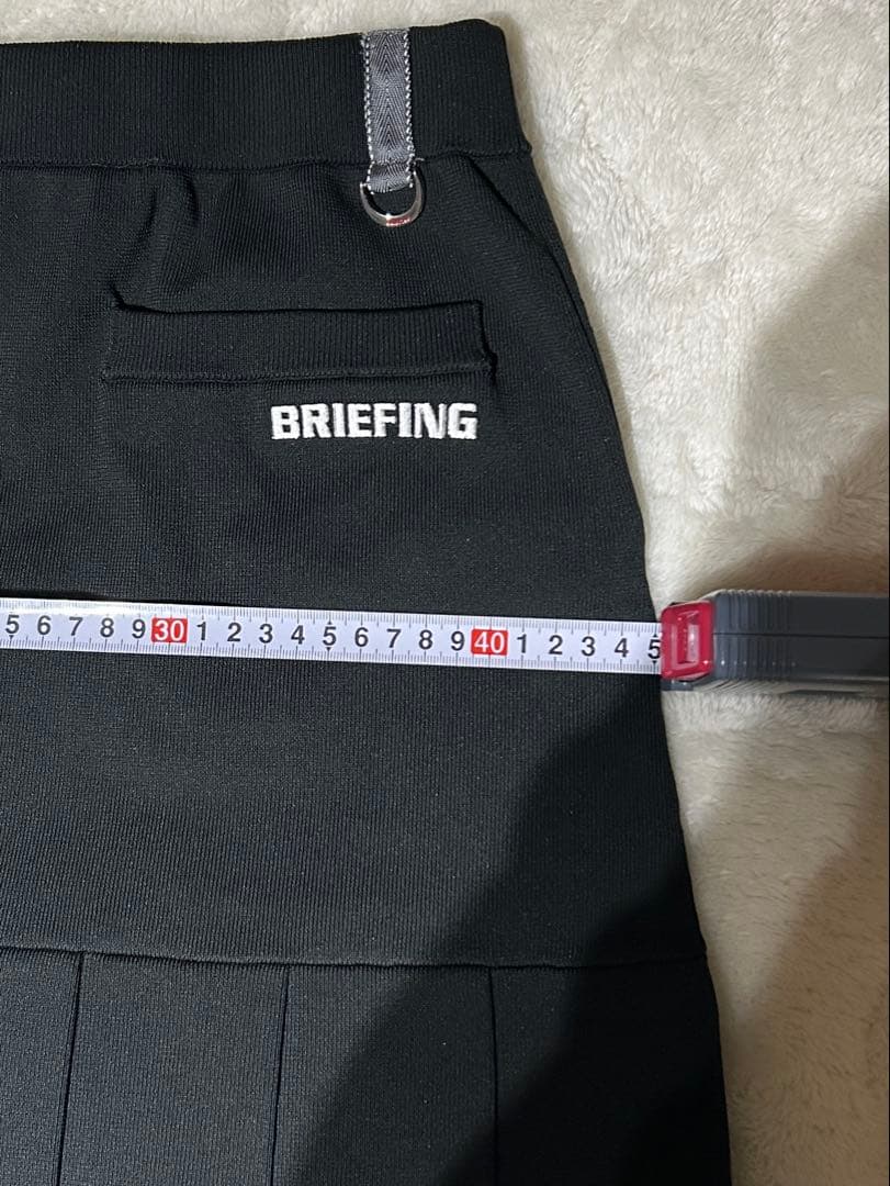 新品 ブリーフィング 2025年モデル プリーツスカート ニット ロゴ ゴルフ
