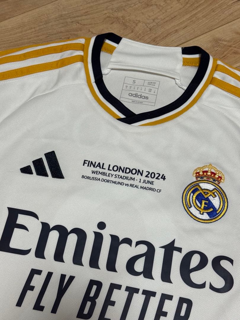 トニクロース レアルマドリード23/24ホームレプリカユニフォーム CL決勝仕様