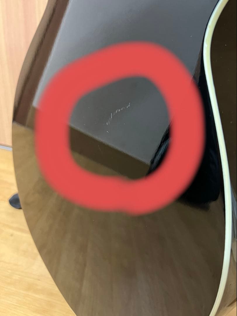 Jamesアコースティックギター ブラック