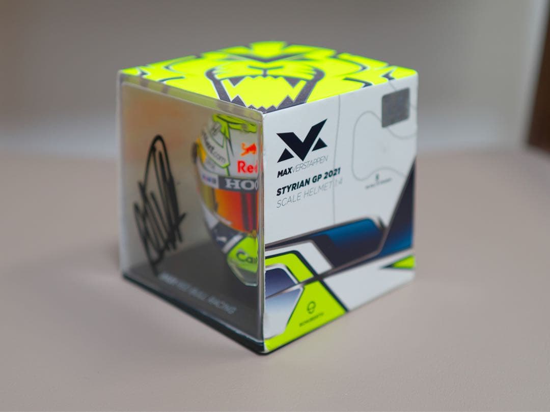 M.フェルスタッペン2021 オーストリアGP ヘルメット 1/4スケール