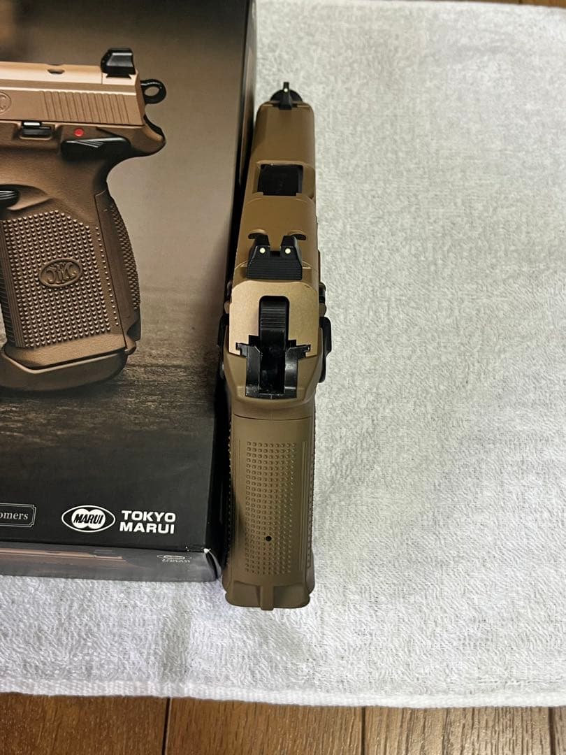 東京マルイのFNX-45タクティカル ガスブローバックガン