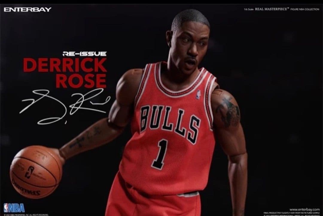 新品　1/6 　デリック・ローズ　アクションフィギュア　エンターベイ　NBA