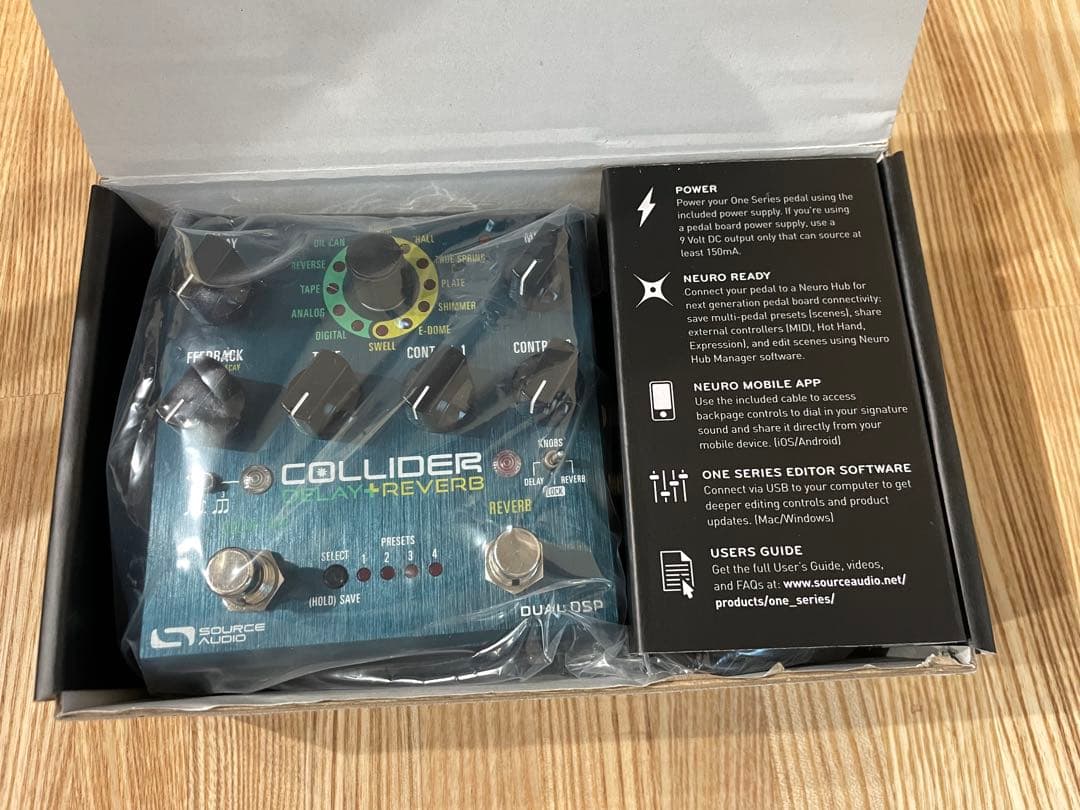 ギター Source Audio Collider Delay+Reverb