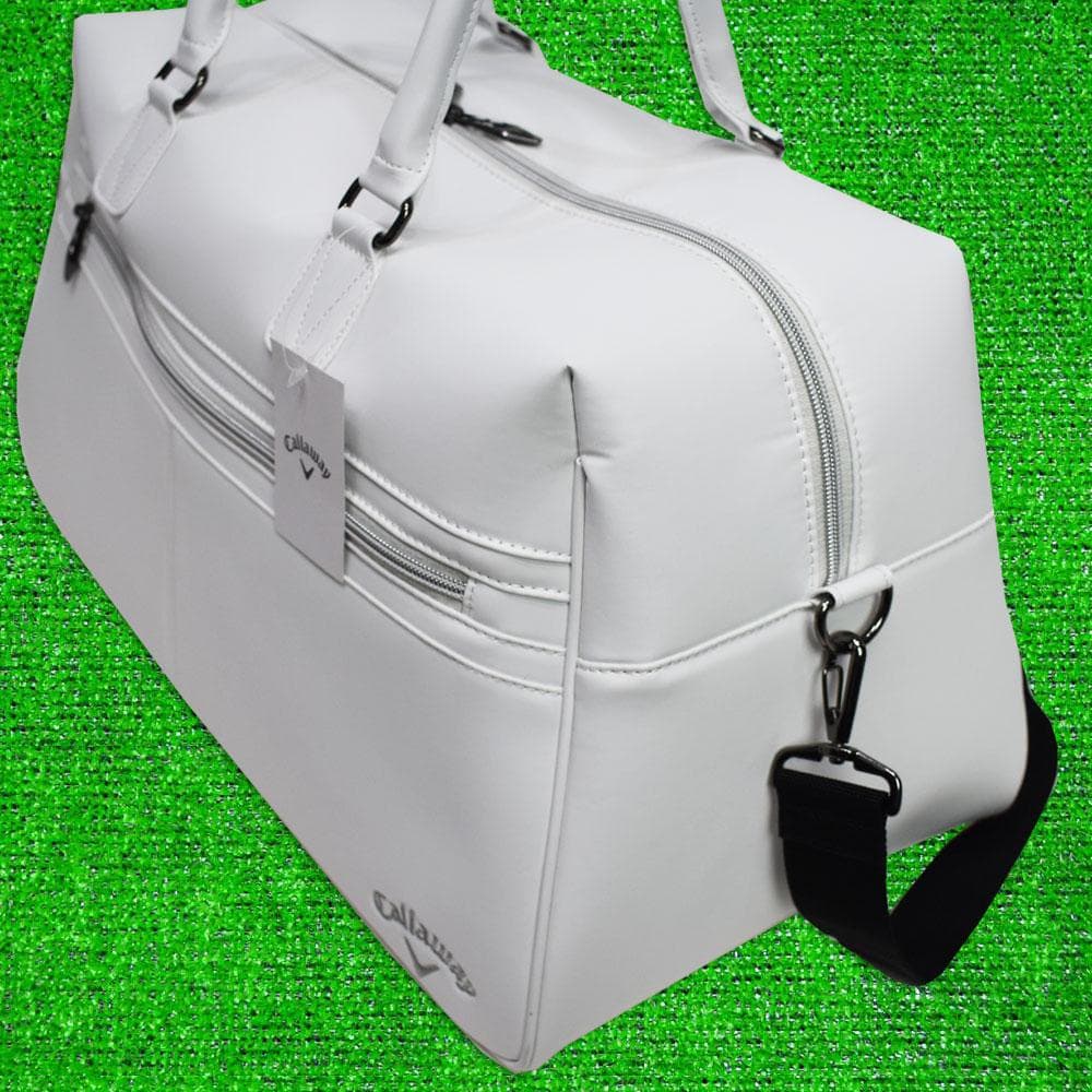Callaway/キャロウェイ ゴルフ ボストンバッグ【ホワイト】新品！