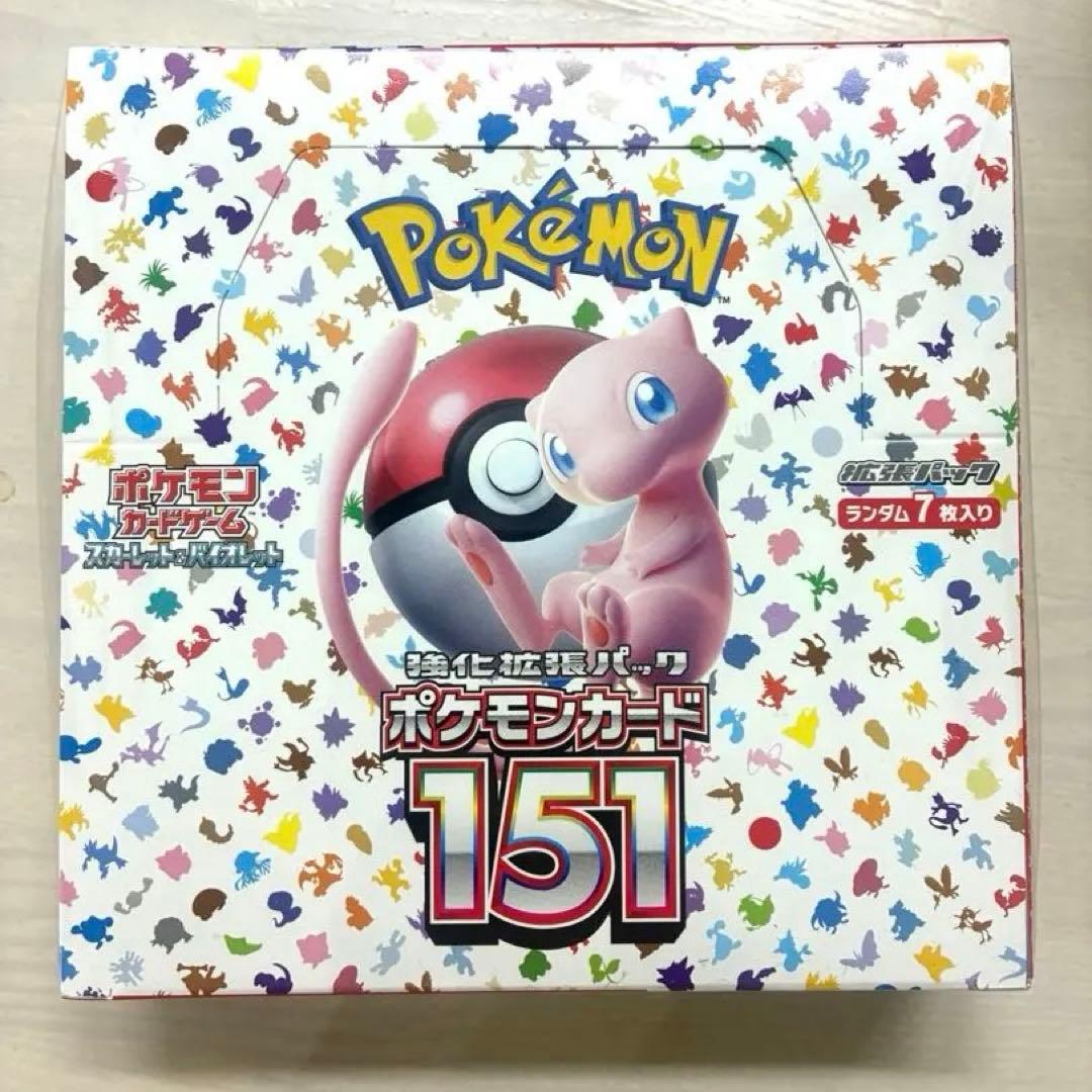 ポケモンカード　151 box シュリンク付き　BOX
