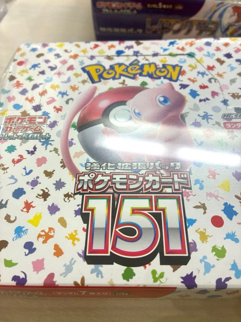 ポケモンカード　151 box シュリンク付き　BOX