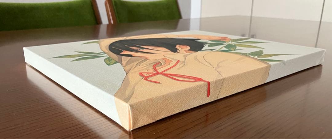 ベロニカ都登　イラスト　原画　水彩画　少年