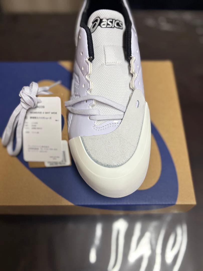 新品未使用 アシックス 野球スパイクNEOREVIVE4 25.5cmP革加工済