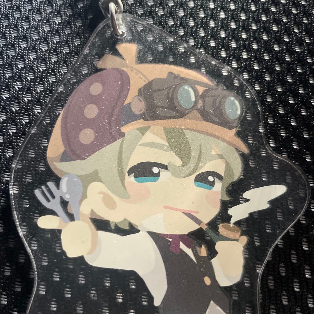 大逆転裁判 カプコンカフェ デカアクリルキーホルダー シャーロック・ホームズ