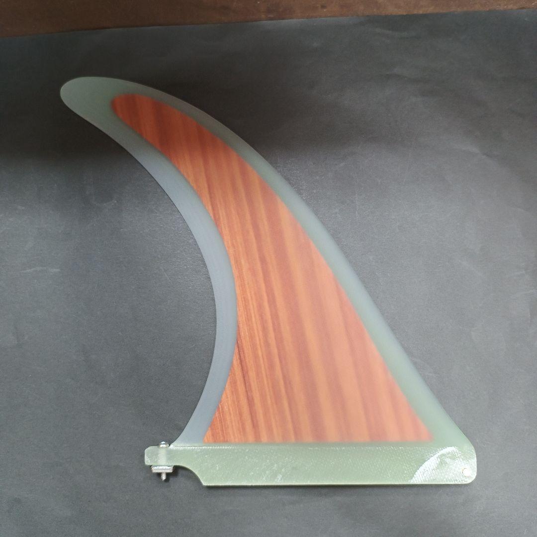 10インチ ウッドコア　センターフィン　シングルフィン　ロングボード