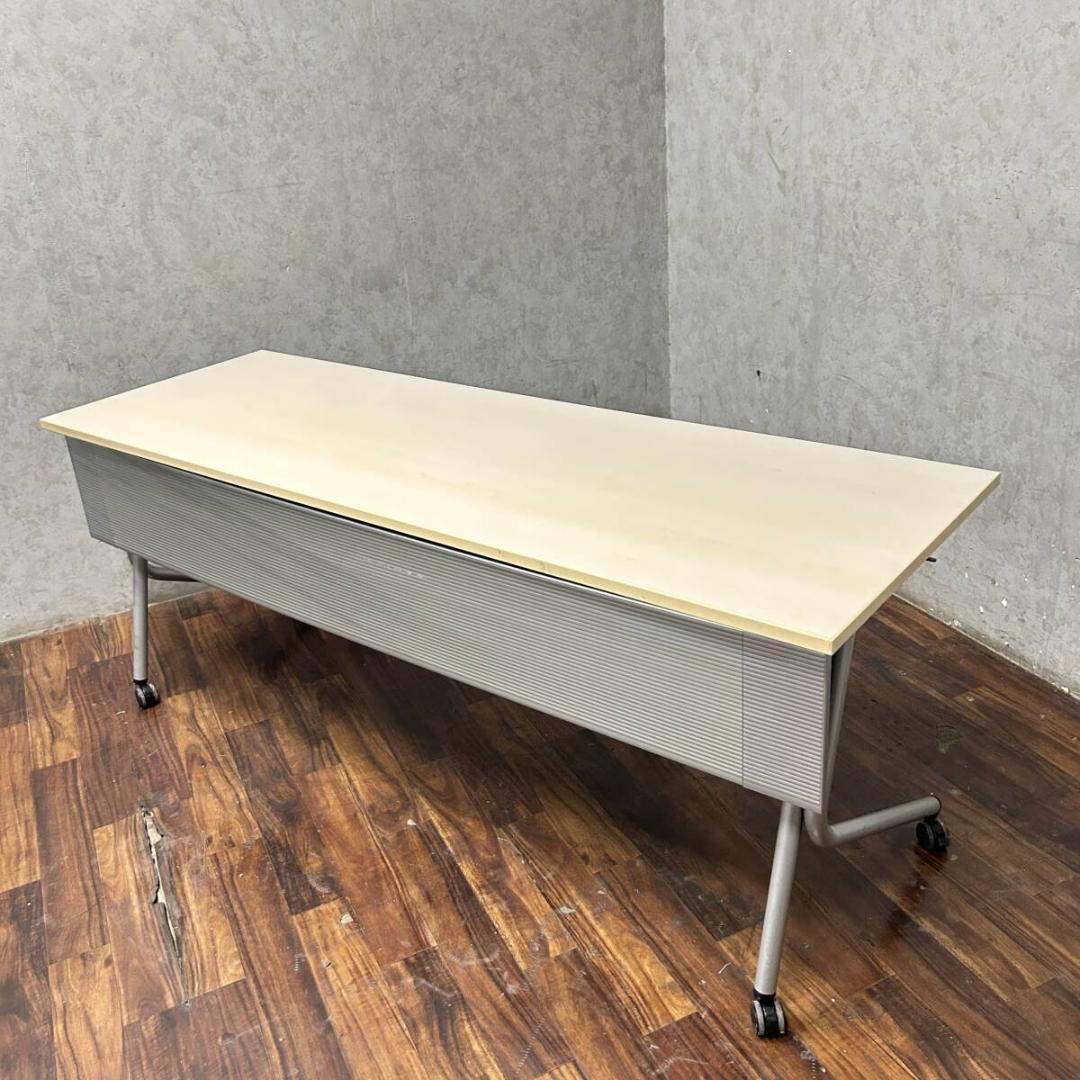 OKAMURA オカムラ サイドフォールドテーブル 180cm 折りたたみ