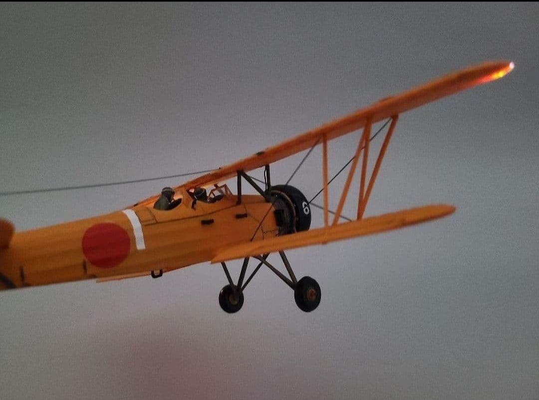 tomoya 九五式中間練習機(赤とんぼ) リアルモーターライズ完成品