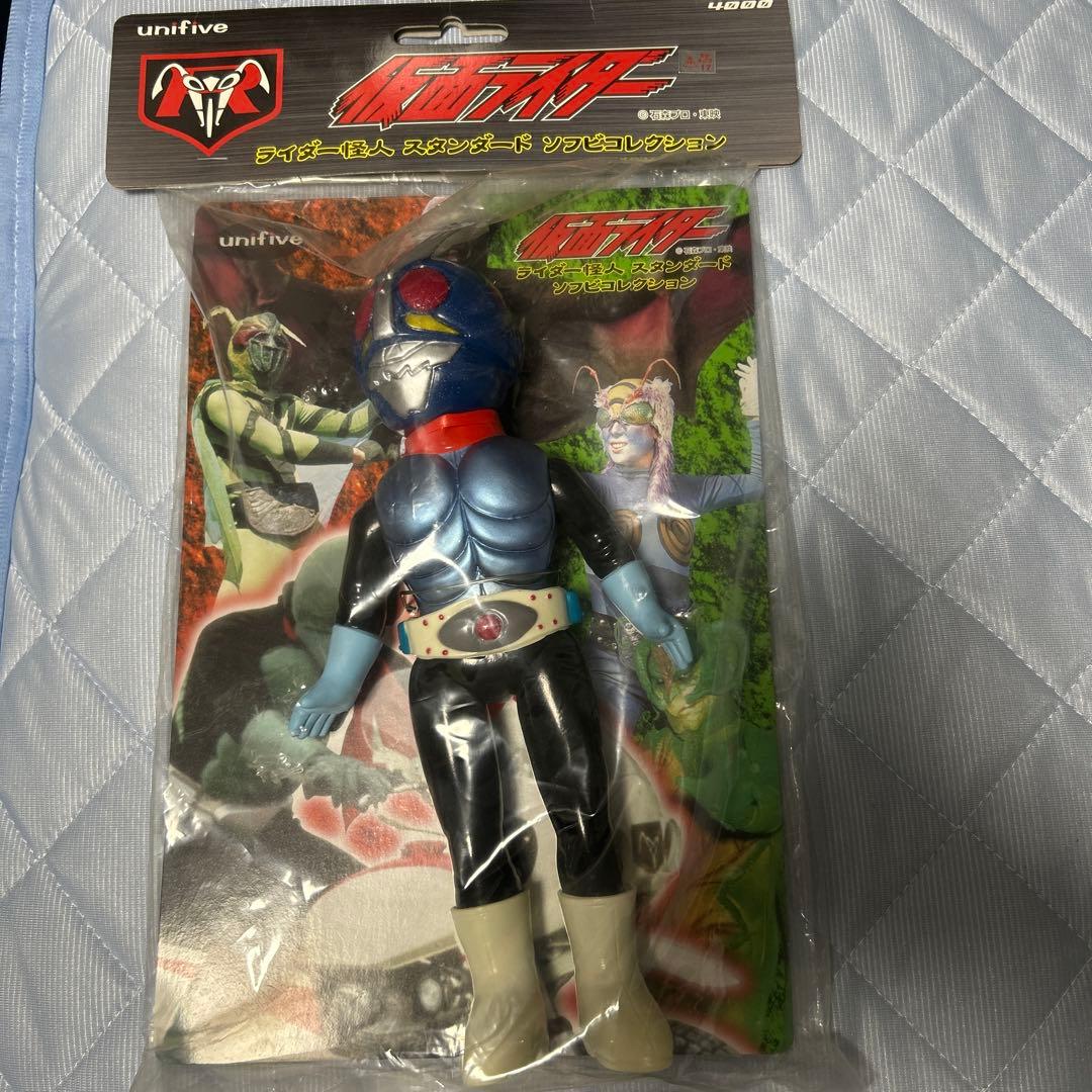 仮面ライダー面取れソフビ未開封