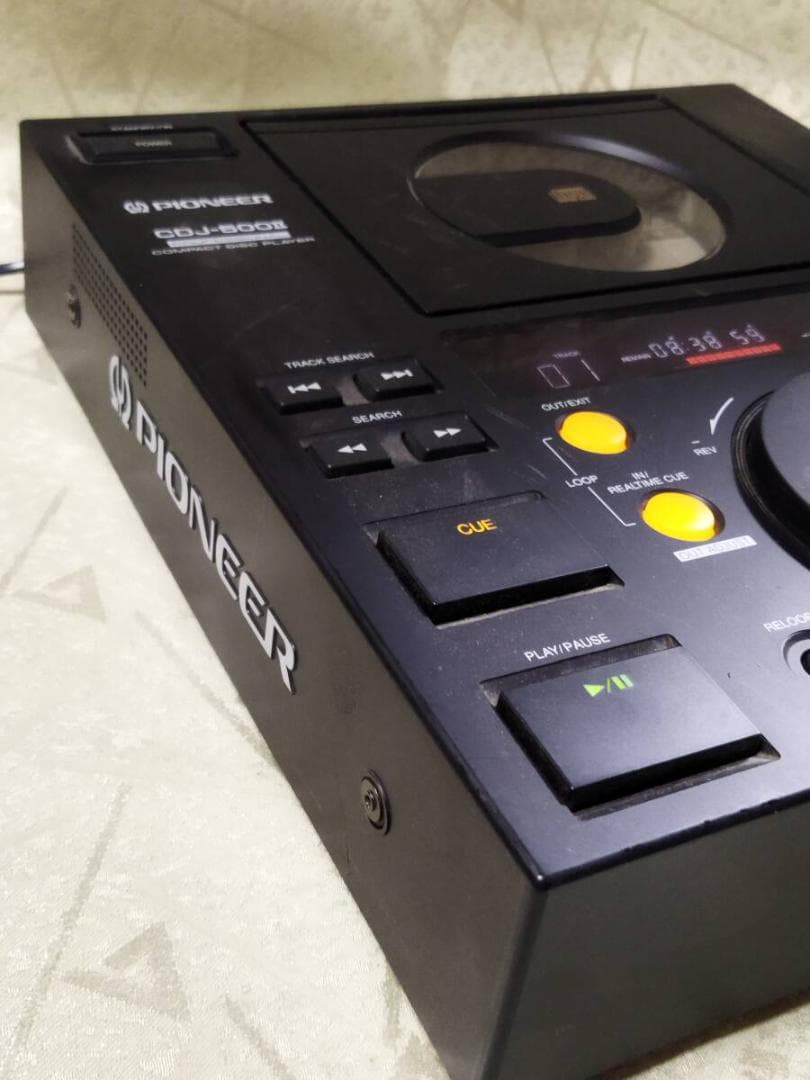 Pioneer パイオニア CDJ-500II　プレーヤー　 通電確認　箱付き