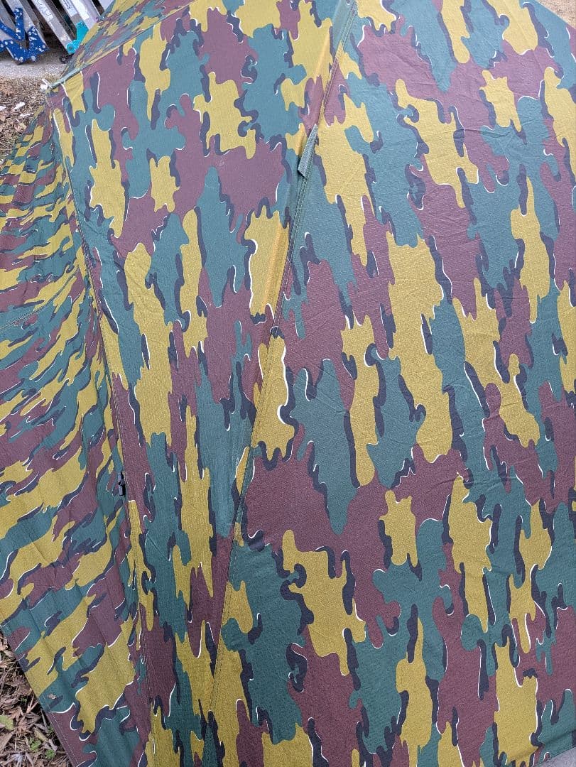 希少　ベルギー軍幕　美品