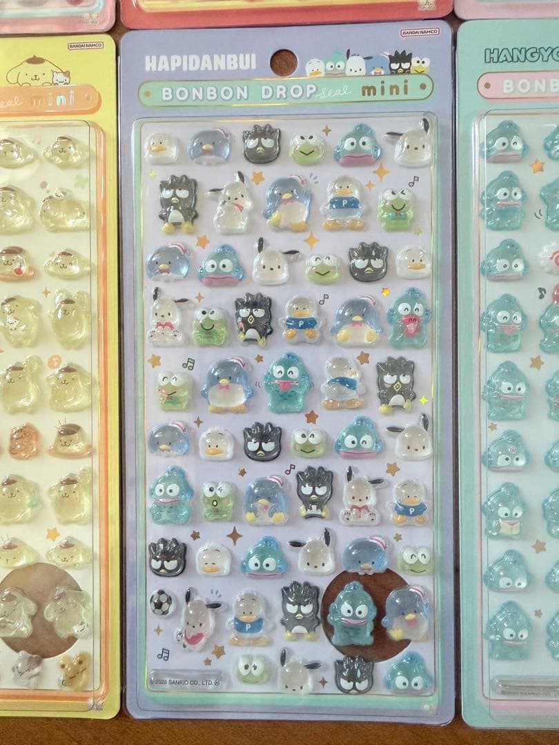 【正規品】サンリオ ボンボンドロップシールミニ コンプリートセット