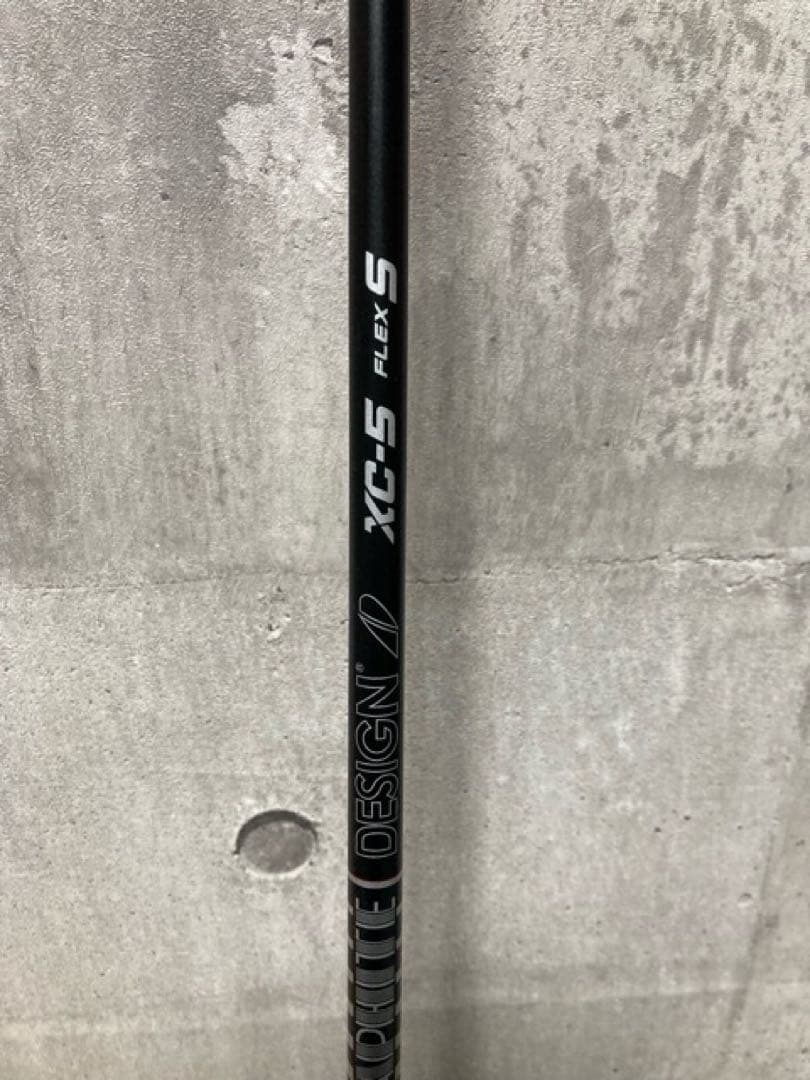ツアーad xc 5s PINGピンスリーブ付きシャフト　45.25インチ
