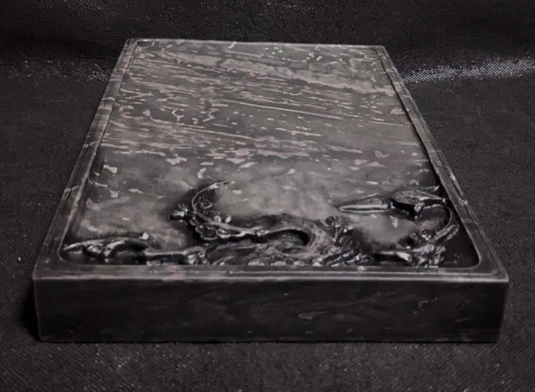 【RITAO CHAN公式アカウント04】◆端渓硯（鷓鴣斑・蕉葉白／十吋）