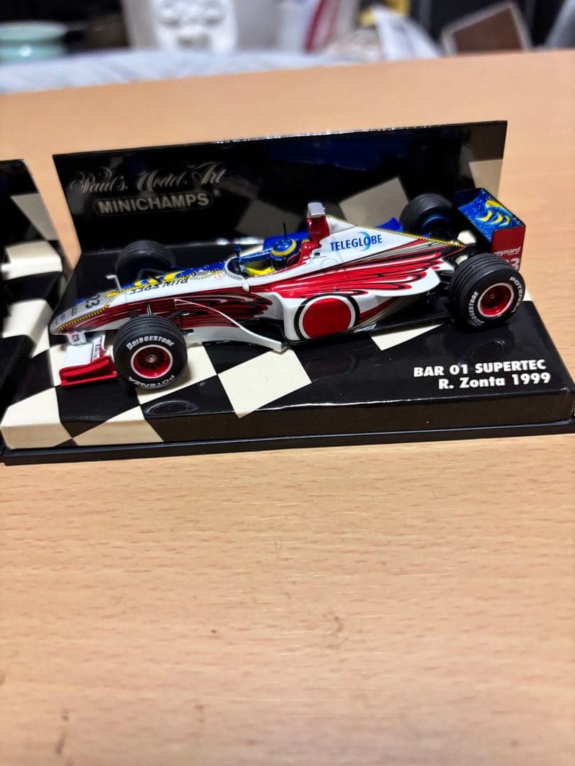 MINICHAMPS BAR 01 SUPERTEC ミニカー 2台セット