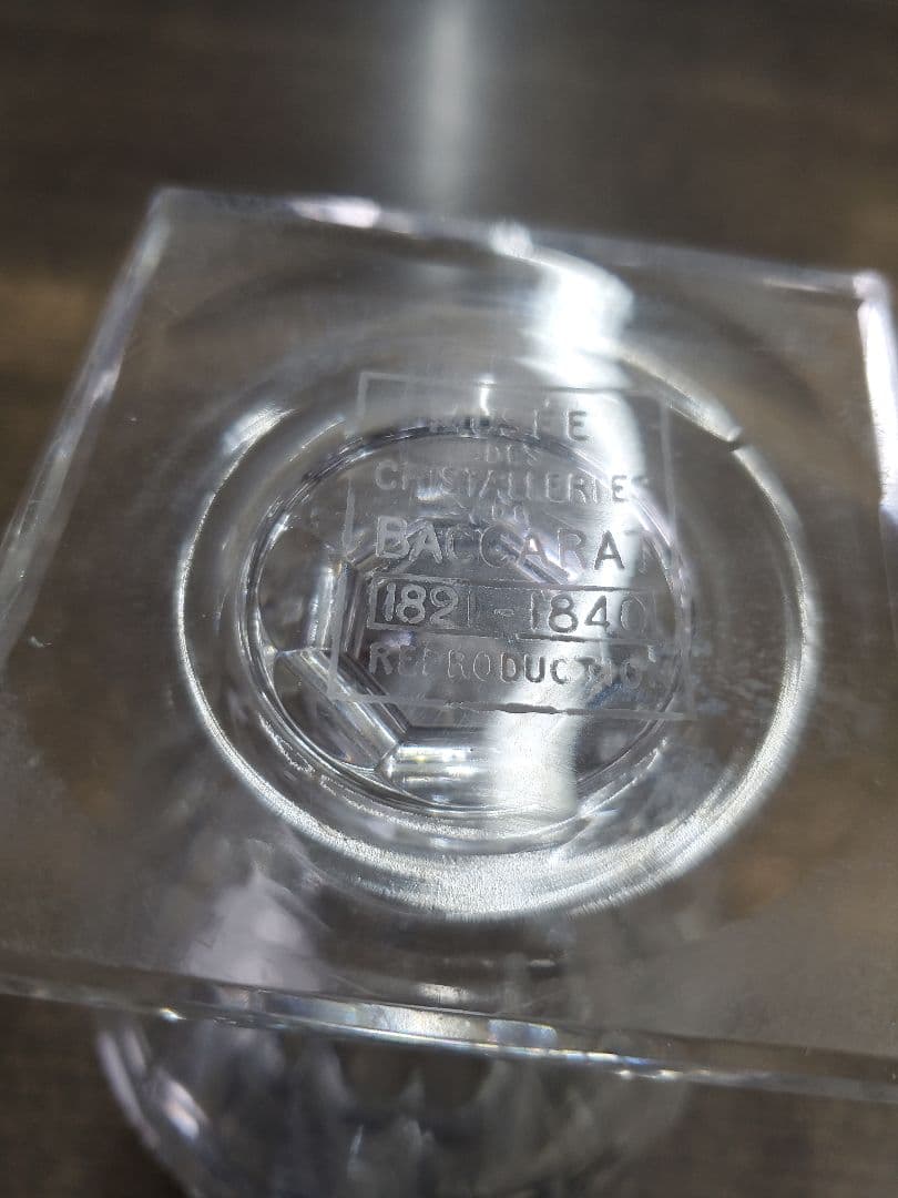 オールドバカラ パリギャラリーミュージアム限定　花瓶　花器