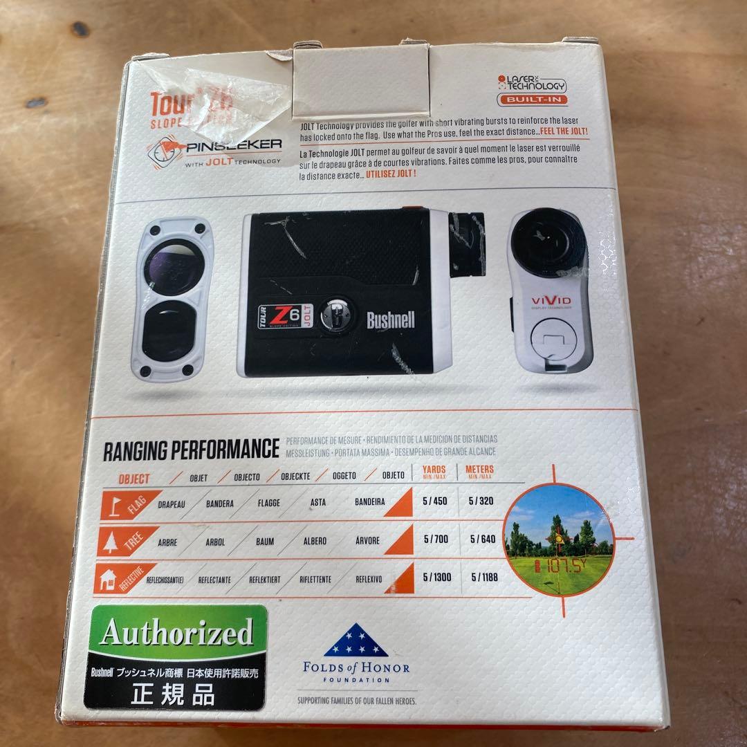 早い者勝ちBushnell Tour Z6 ゴルフ用距離計