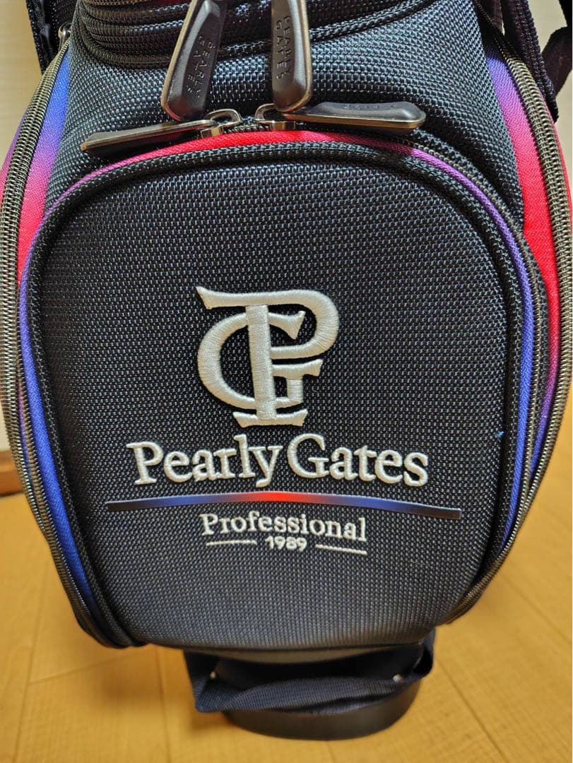 Pearly Gates キャディバッグ ネイビー