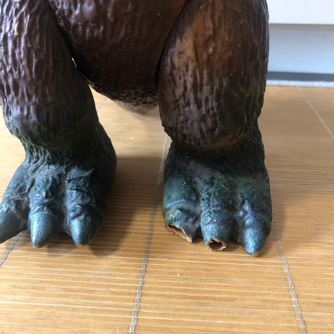 ジャイアントゴジラ　当時物　ソフビ