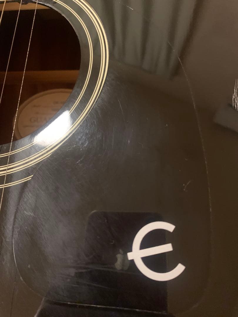 エピフォン アコースティックギター 黒　DR-100 EB 箱付き