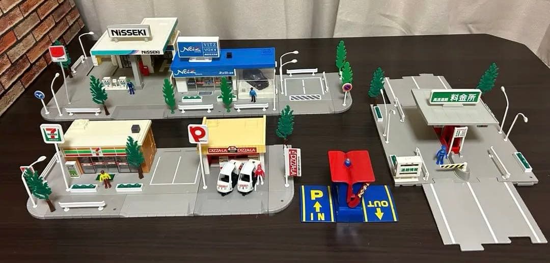 旧トミカタウン　まとめ売り　6つ