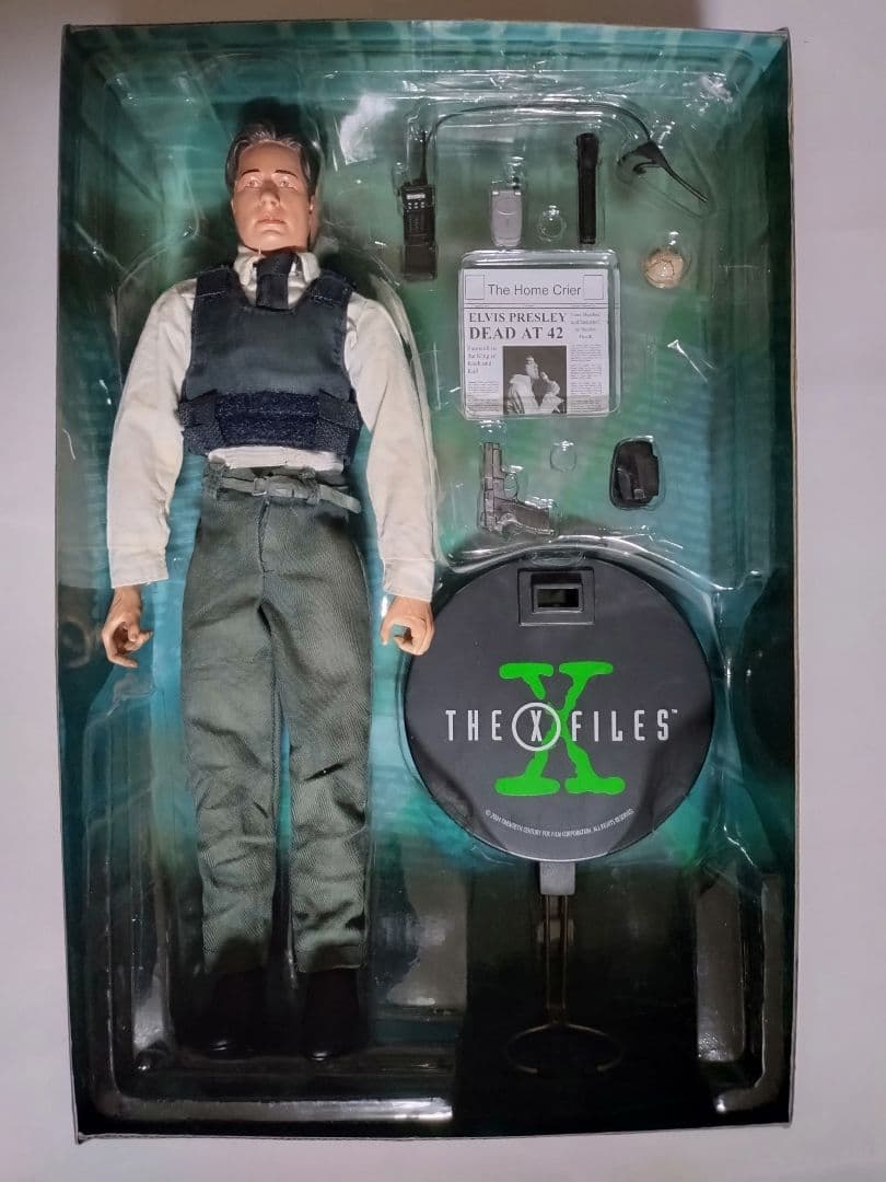 X-ファイル モルダー&スカリー フィギュア2体 sideshow サイドショウ