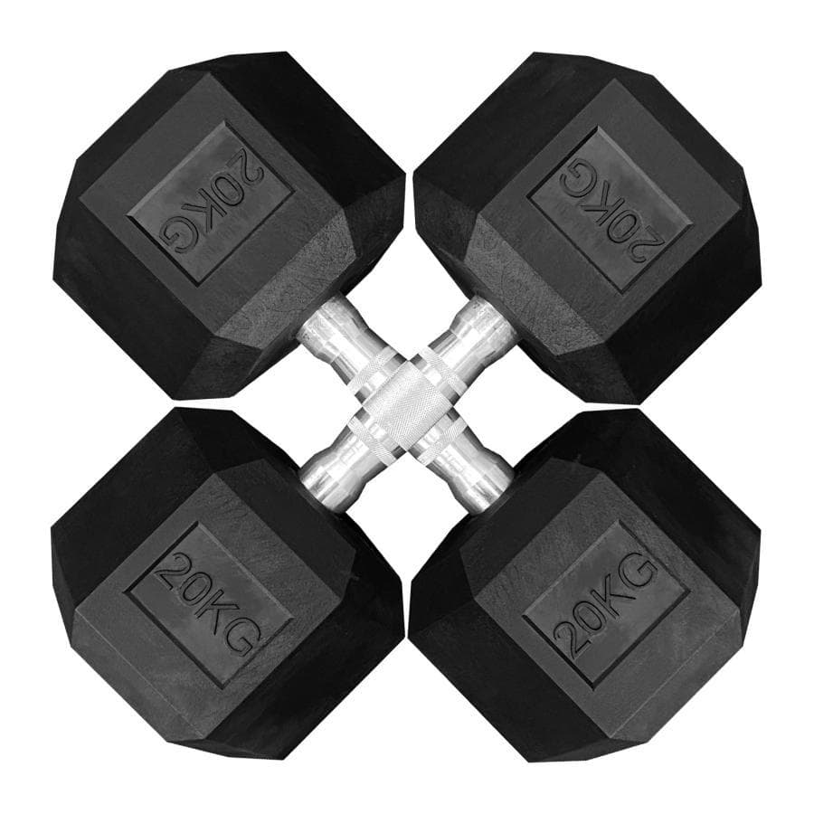 ダンベル 鉄アレイ 20kg 2個セット 40kg六角ダンベル 筋トレB623