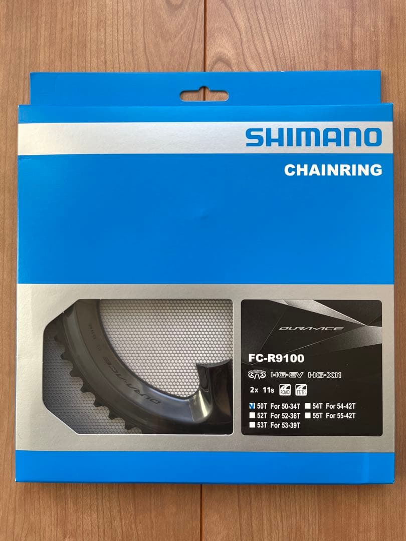 新品 SHIMANO DURA-ACE FC-R9100 50-34t