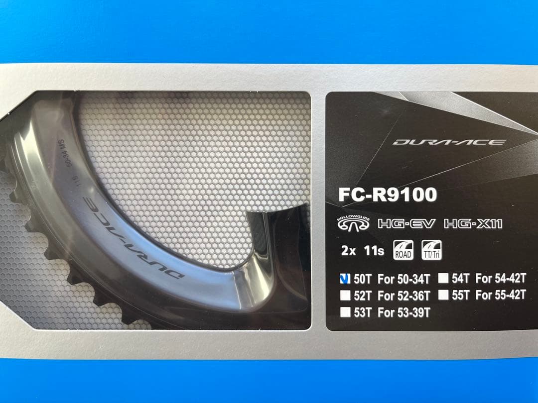 新品 SHIMANO DURA-ACE FC-R9100 50-34t