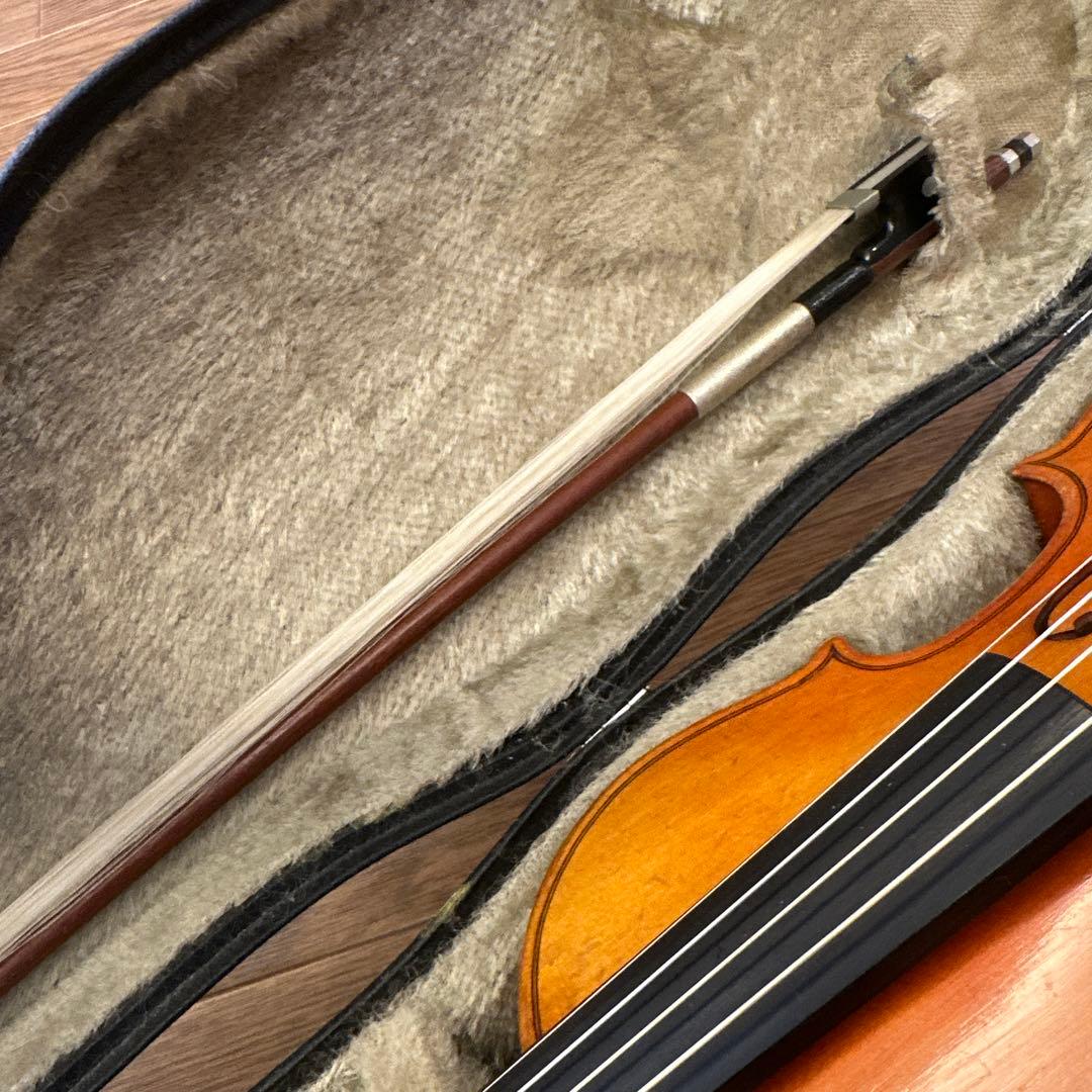 中古バイオリン 、ケース付き　1/4 サイズ