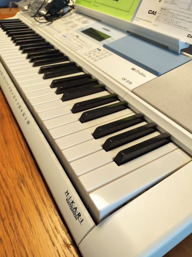 CASIO LK-515 光る鍵盤付きキーボード