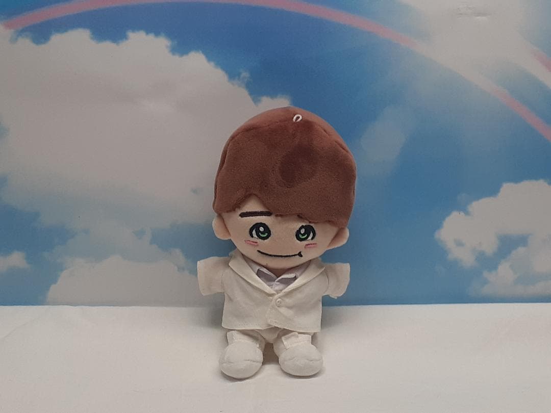 ちびぬい　なにわ男子　1stLove＆花婿風　服　衣装　白スーツ　大橋和也