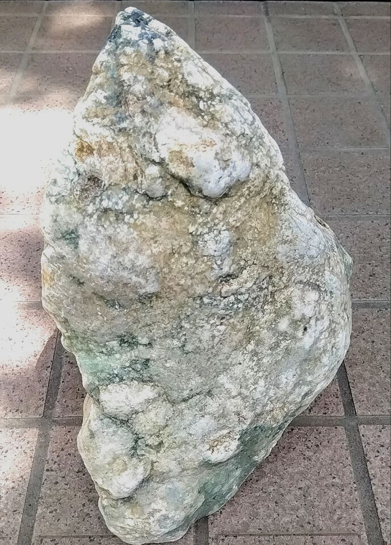 ★翡翠原石★糸魚川硬玉【横川・転石・1面カット8.15kg】