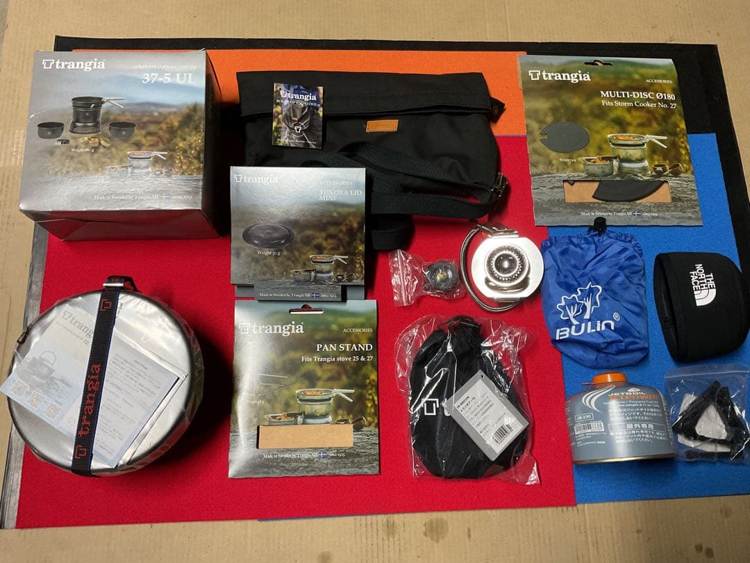 トランギア・ストームクッカーSブラックバージョン新品未使用オプション付属品多数