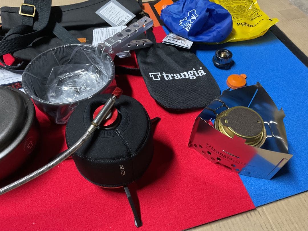 トランギア・ストームクッカーSブラックバージョン新品未使用オプション付属品多数