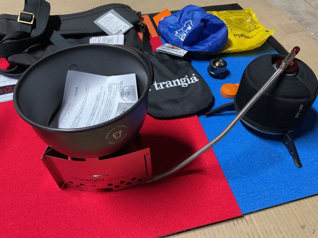 トランギア・ストームクッカーSブラックバージョン新品未使用オプション付属品多数
