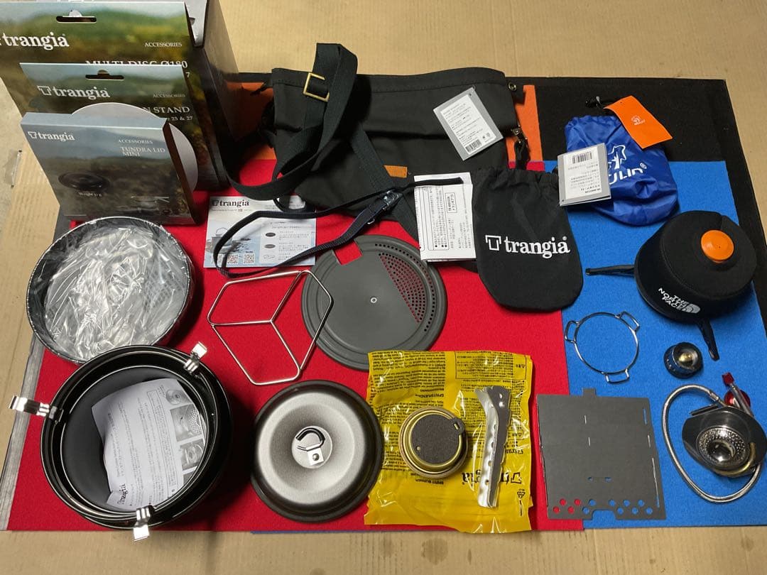 トランギア・ストームクッカーSブラックバージョン新品未使用オプション付属品多数