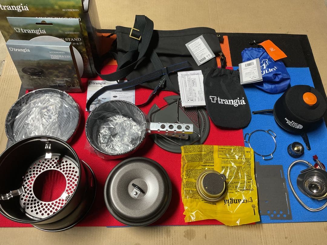 トランギア・ストームクッカーSブラックバージョン新品未使用オプション付属品多数