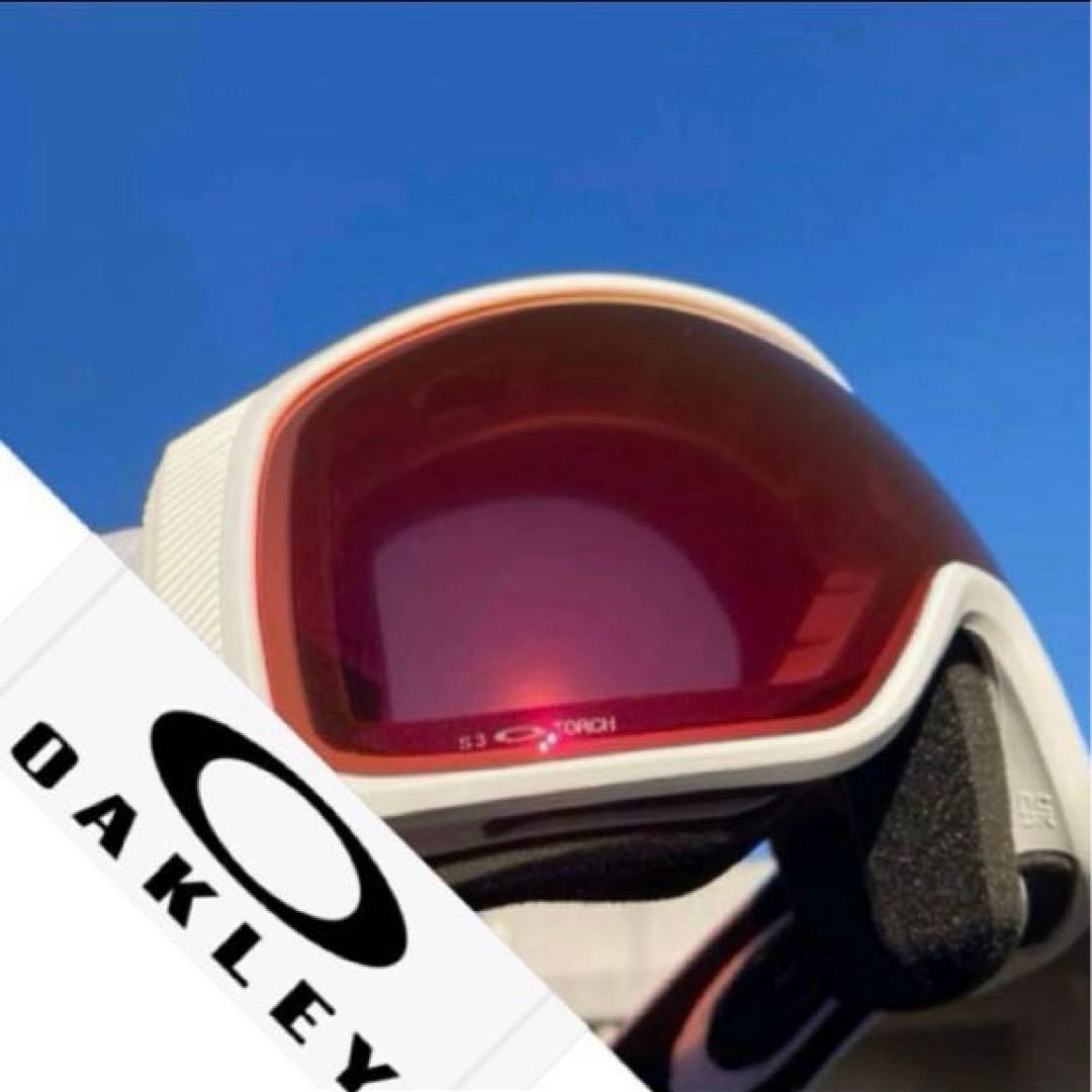 新品未使用　オークリーゴーグル　オークリースノーゴーグル　フライトトラッカーM