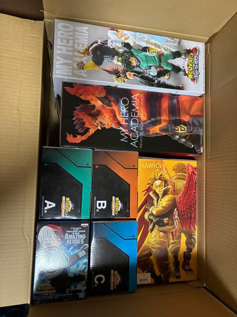 ヒロアカ一番くじ　ワールドミッション　ホークス　オールマイト