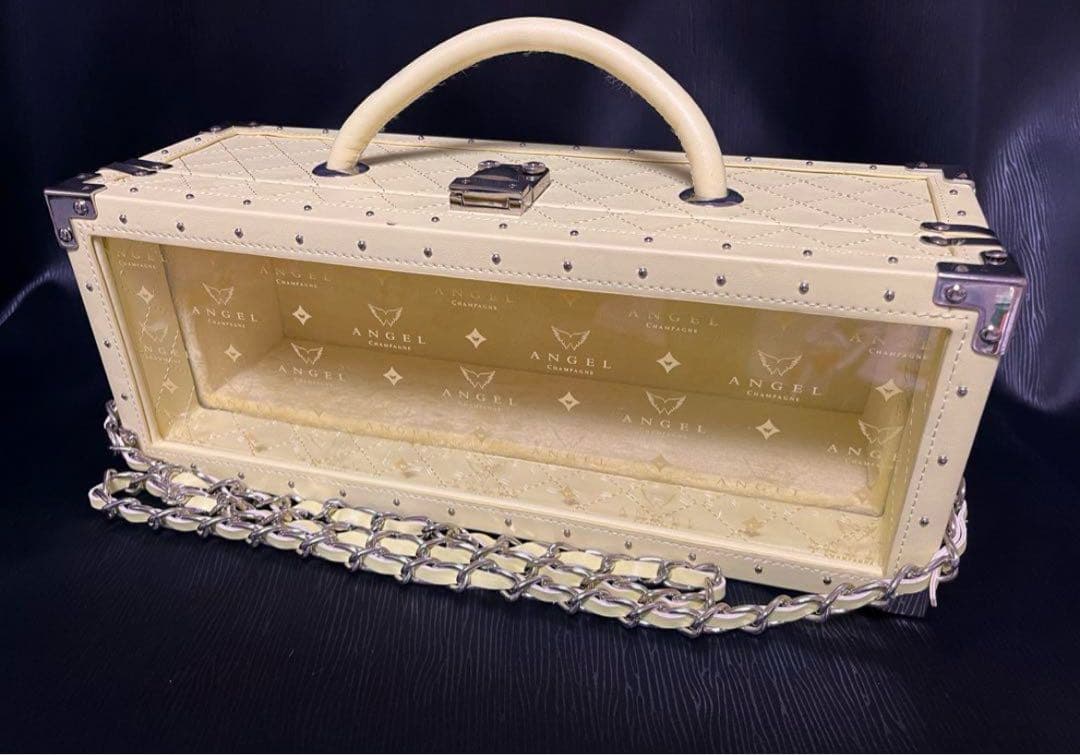 エンジェル シャンパン ドゥミセック ケース　イエロー