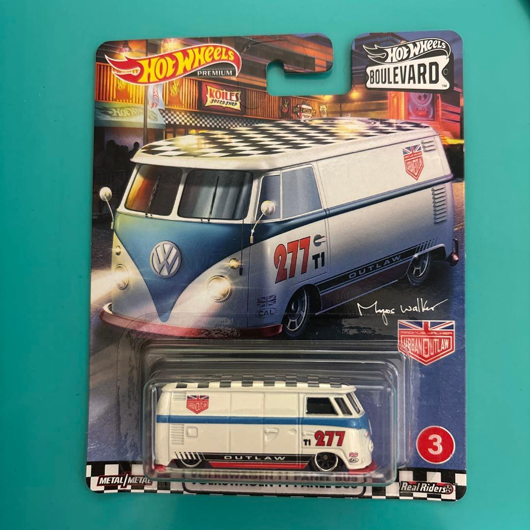 ニ*ー様 ホットウィール VOLKSWAGEN T1 PANEL BUS 4台セ