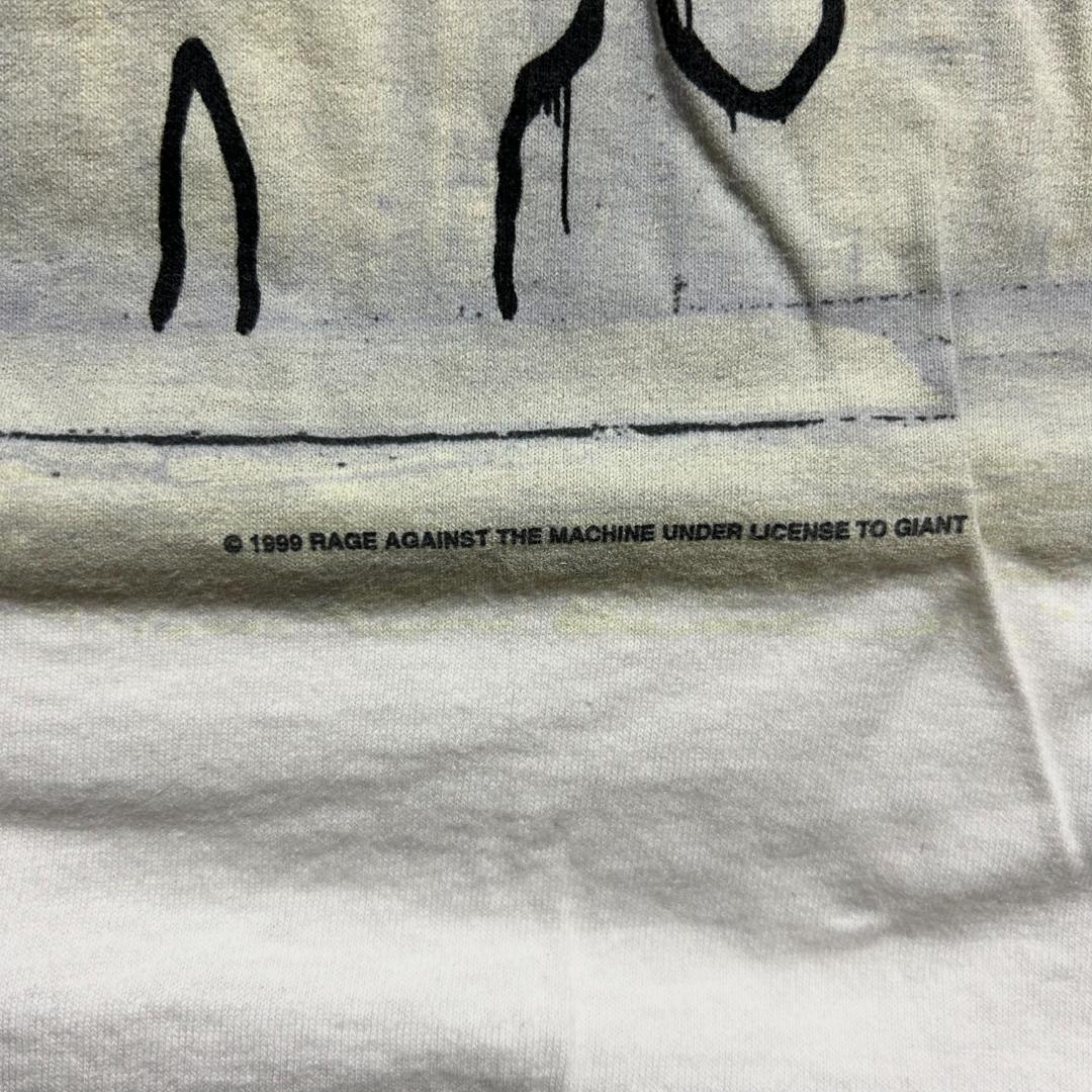 90s RAGE AGAINST THE MACHINE バンドTシャツ L