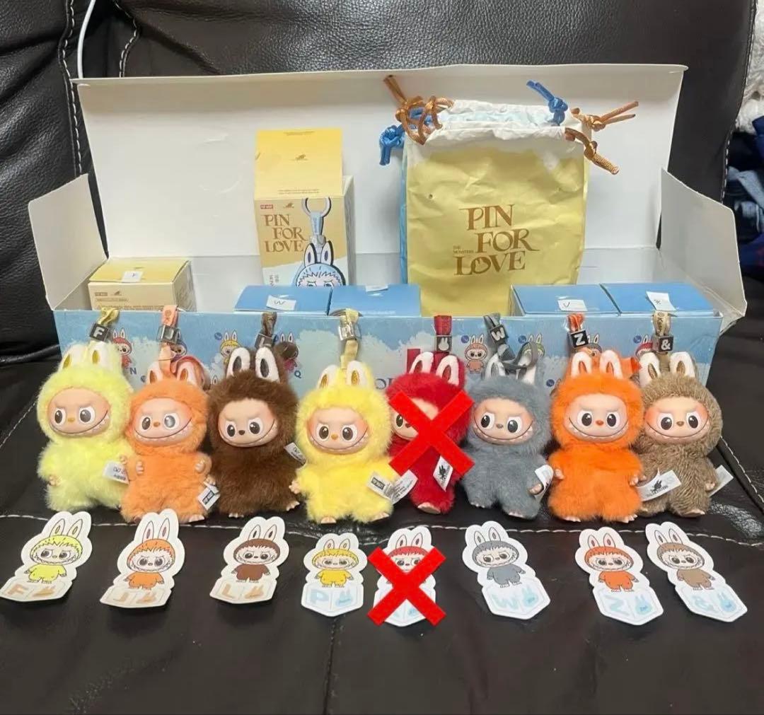 正規品 POPMART イニシャルラブブ 7点セット　購入履歴があり即日発送